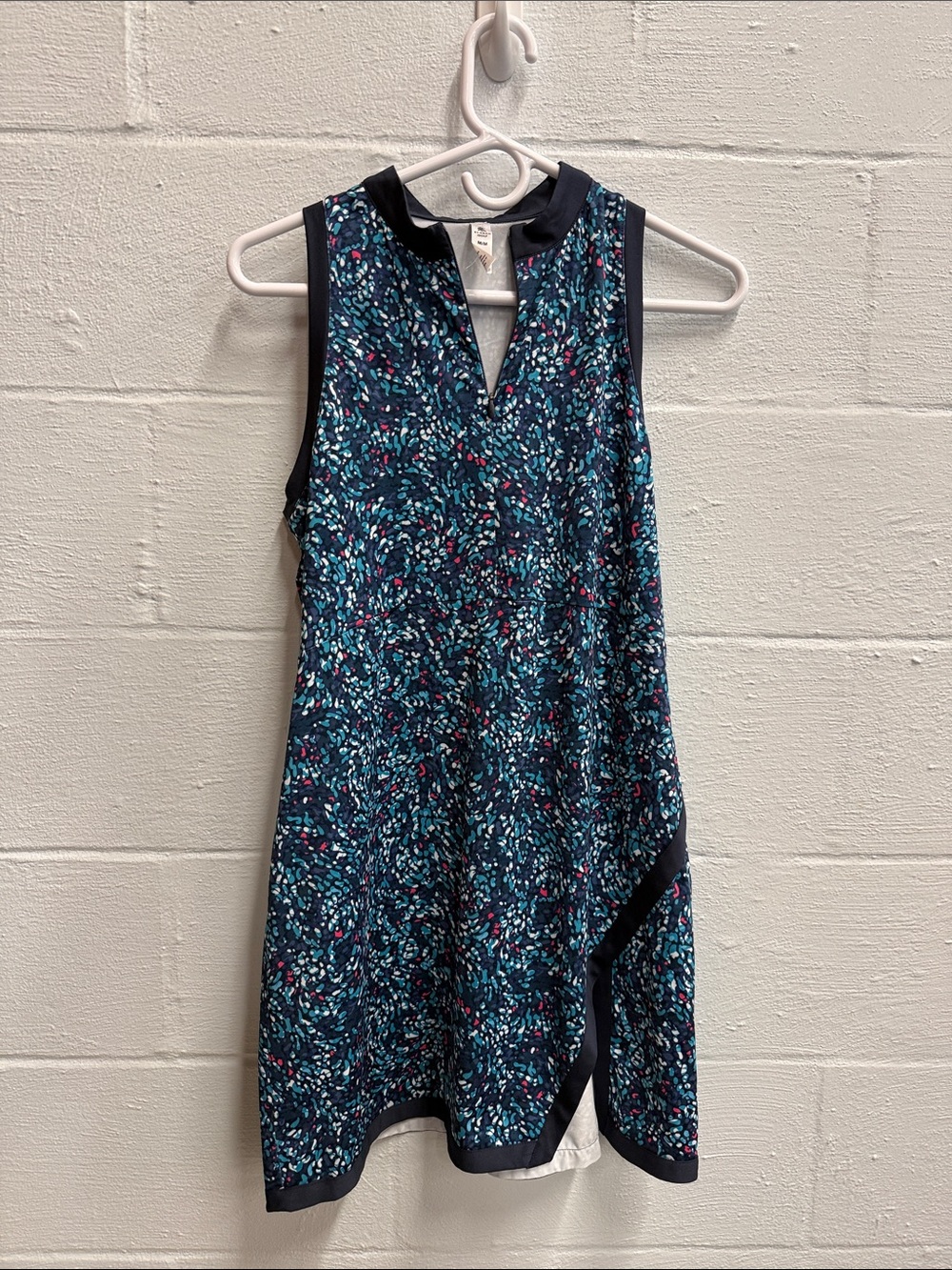 Kyodan Navy Teal Floral-Print Sleeveless Tank